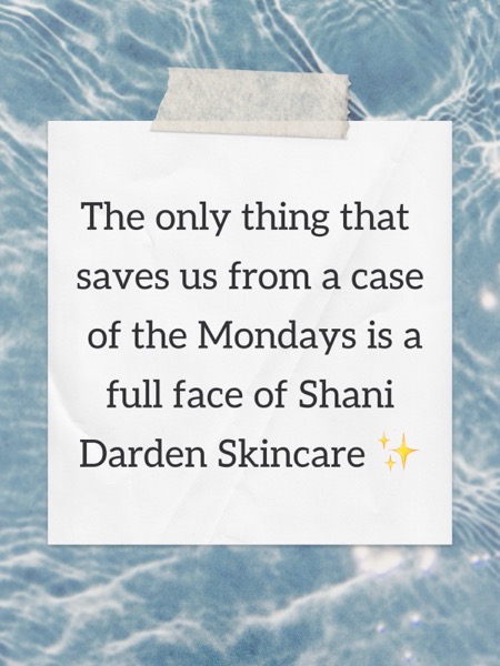 Post by shanidardenskincare
